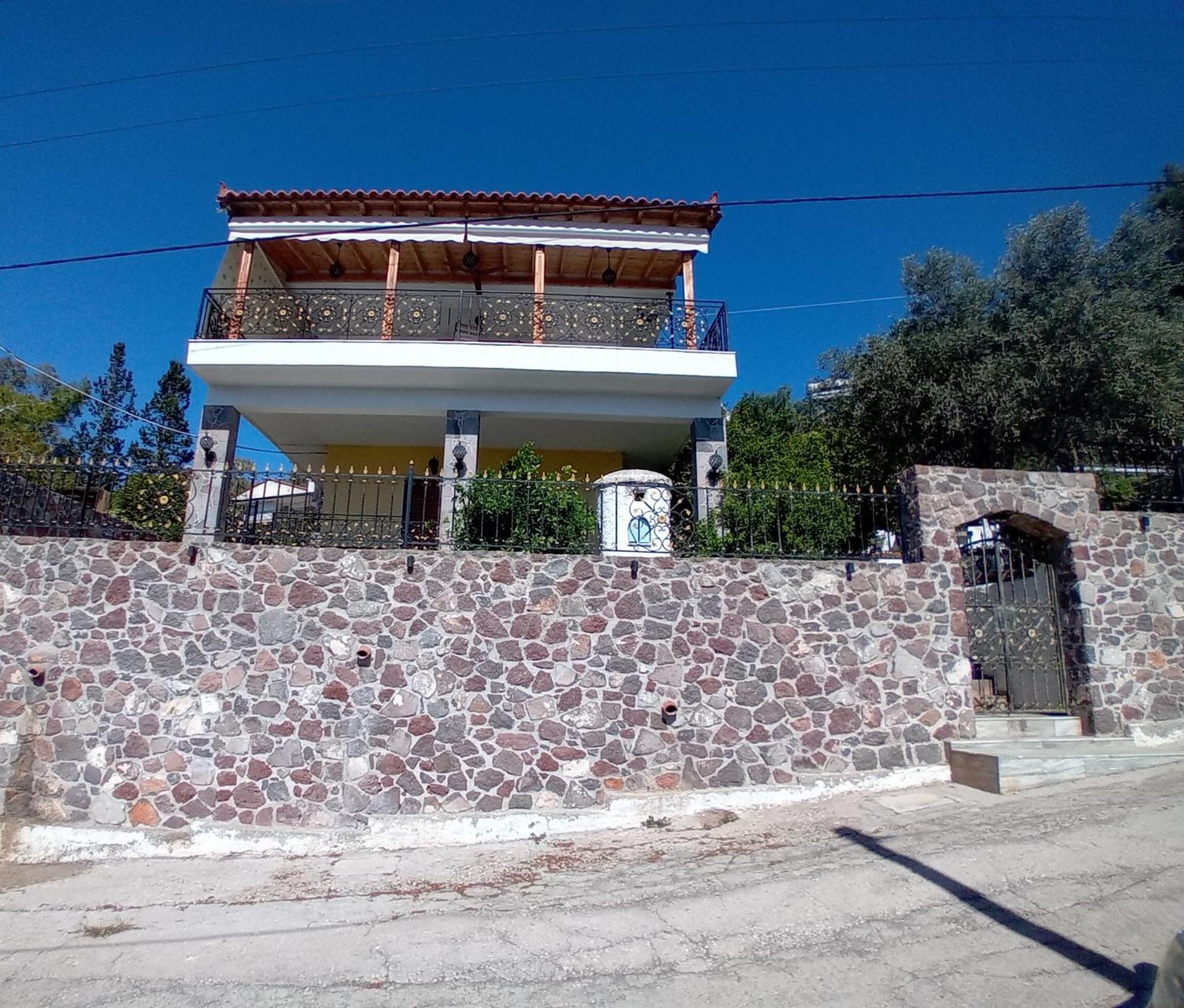Αίγινα Εξοχική Κατοικία Eginitissa Exteriör bild