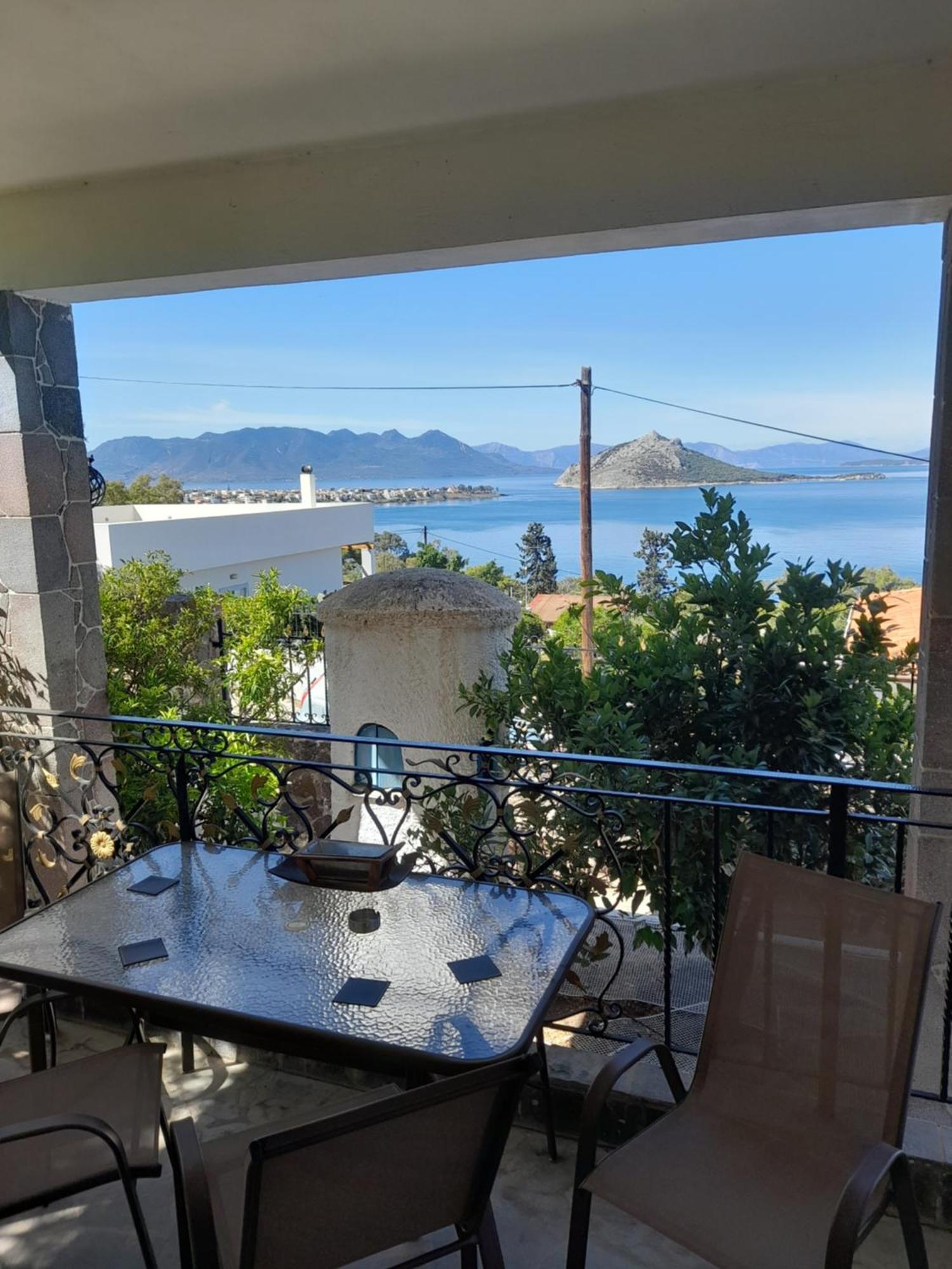 Αίγινα Εξοχική Κατοικία Eginitissa Exteriör bild