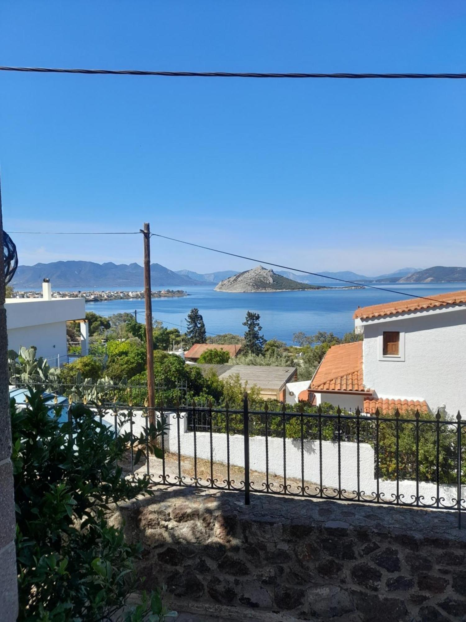 Αίγινα Εξοχική Κατοικία Eginitissa Exteriör bild
