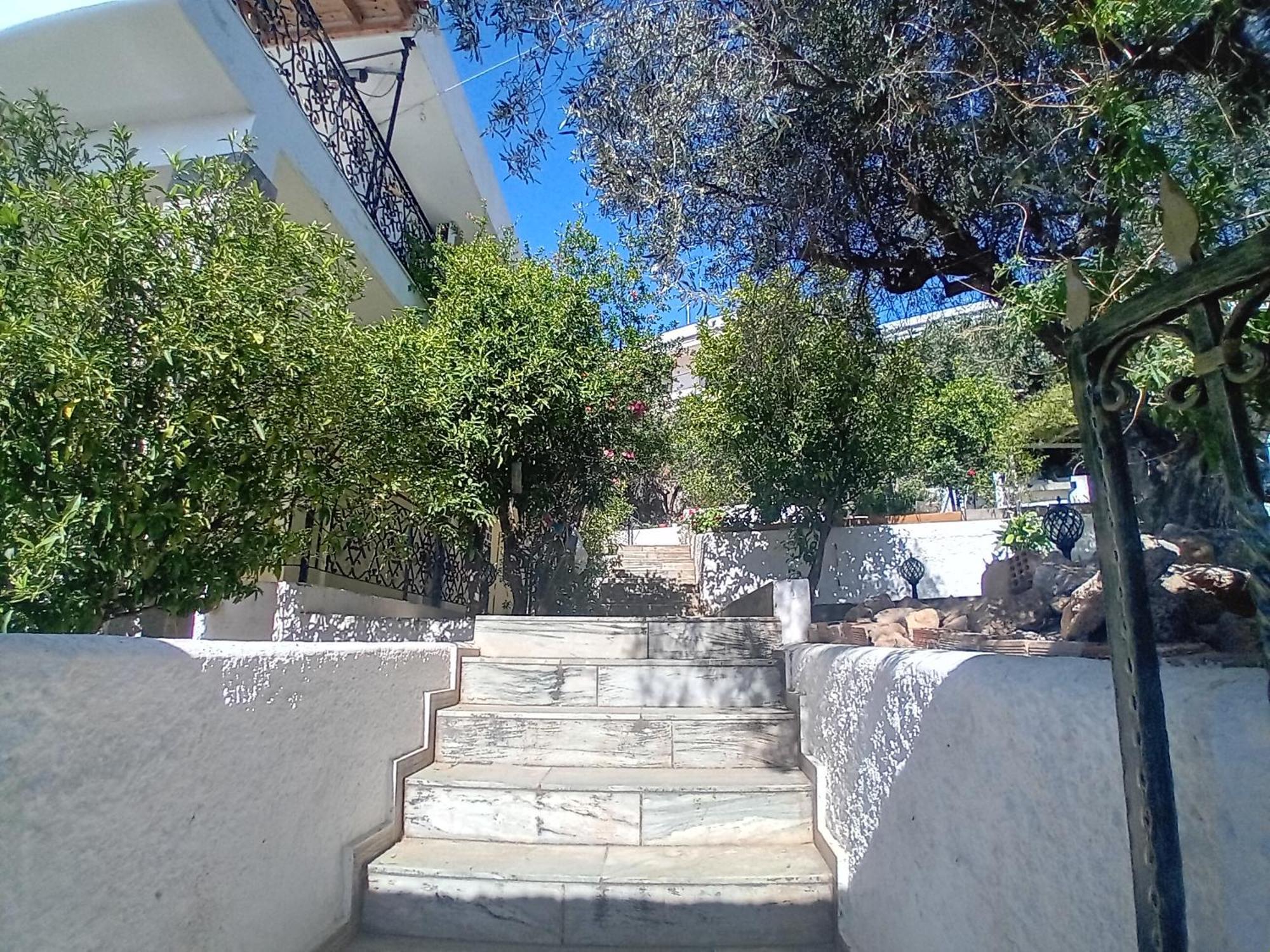 Αίγινα Εξοχική Κατοικία Eginitissa Exteriör bild