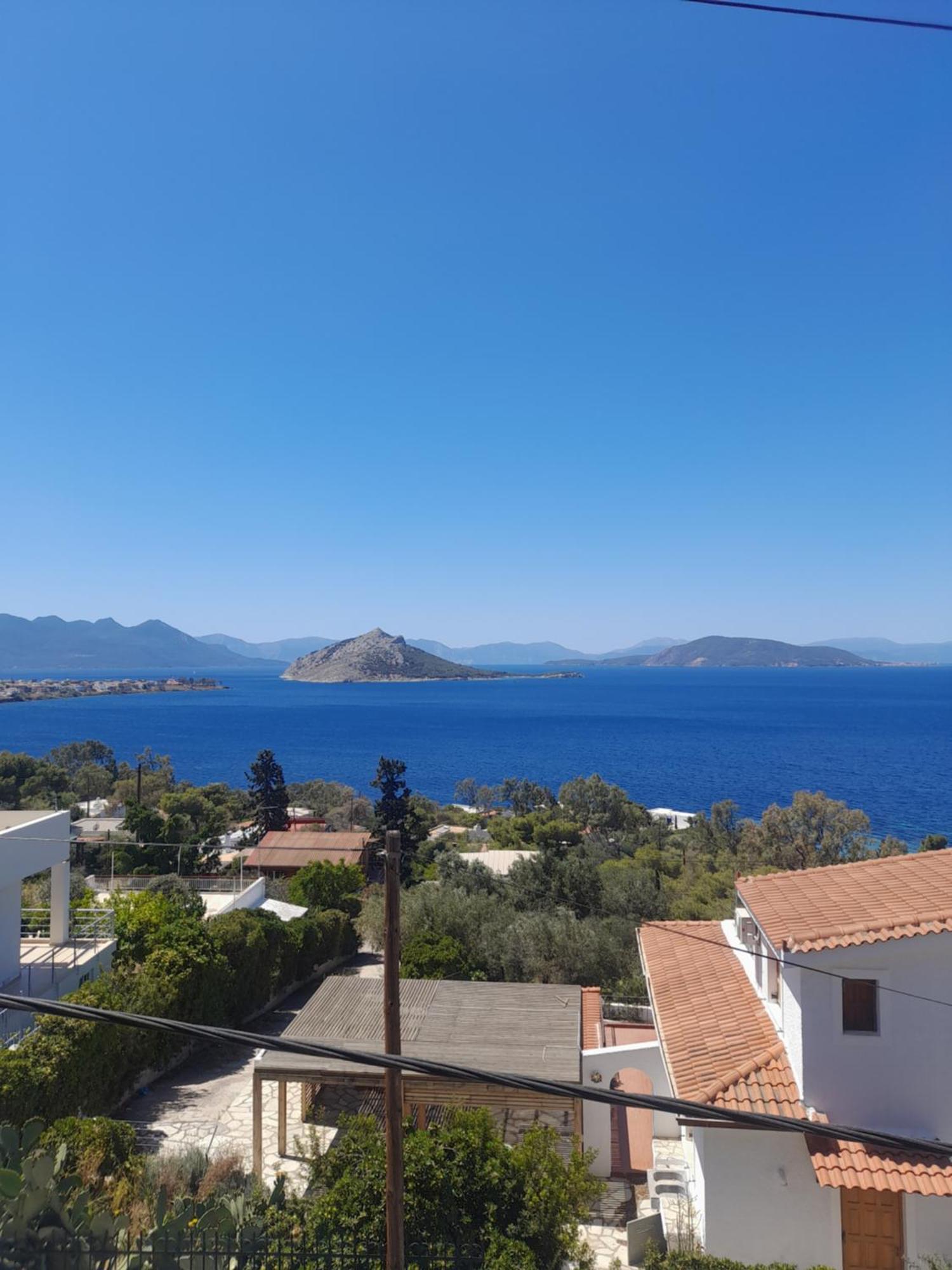 Αίγινα Εξοχική Κατοικία Eginitissa Exteriör bild